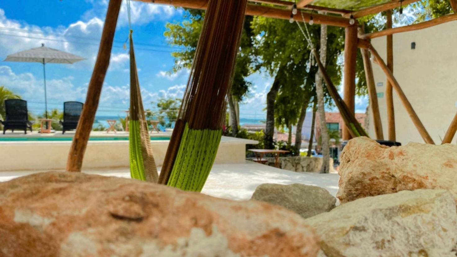 Hotel & Eco Cabanas Azul Maria Bacalar Exterior photo