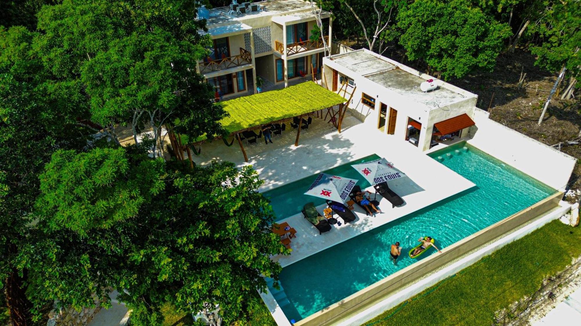 Hotel & Eco Cabanas Azul Maria Bacalar Exterior photo